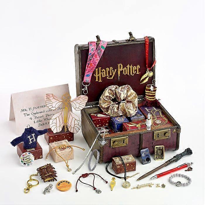 Harry Potter Hogwarts Trunk Advent Calendar - Collectible Christmas Surprise Set