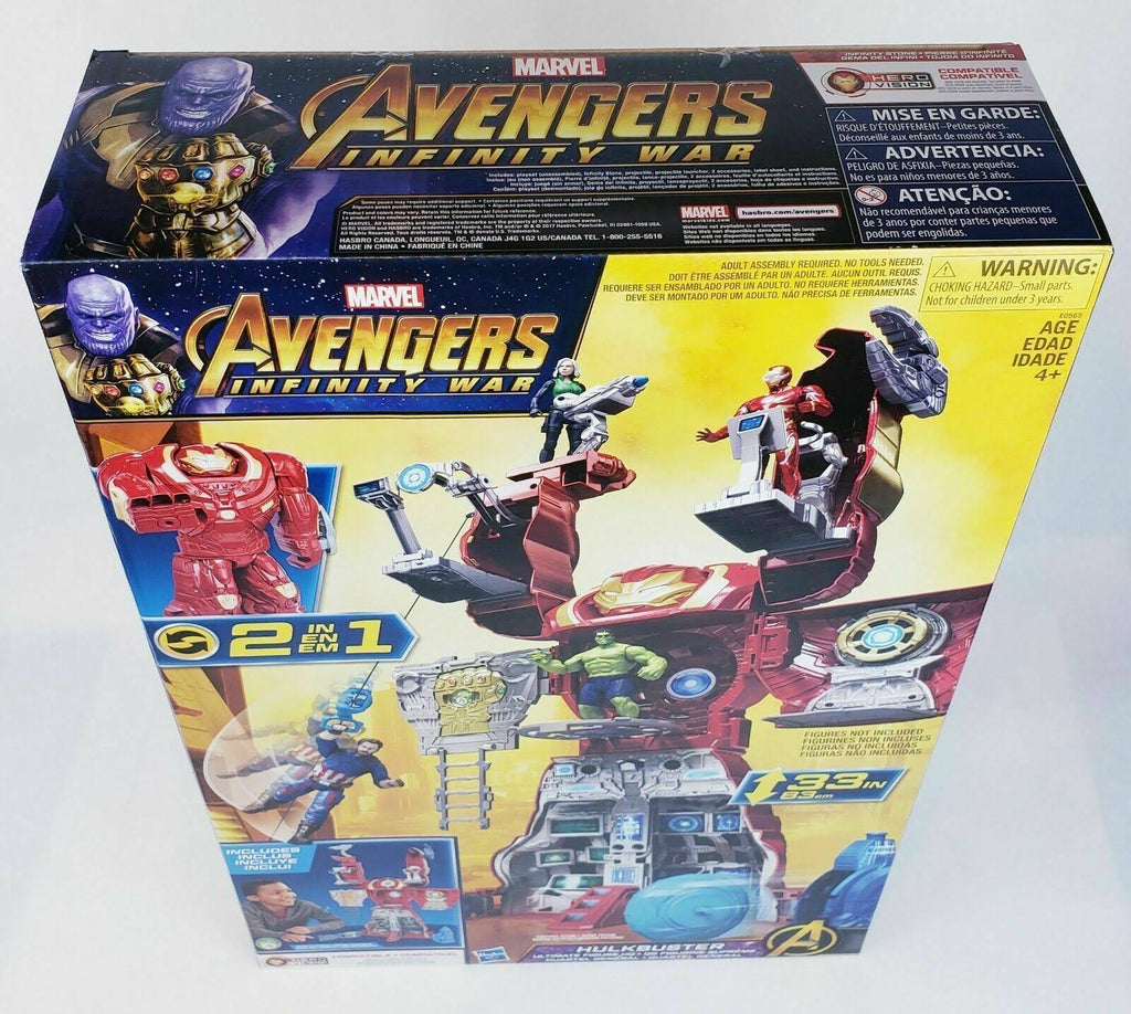 Hasbro Marvel Avengers Infinity War Hulkbuster HQ Playset with Target Tower & Roto-Blade Launcher
