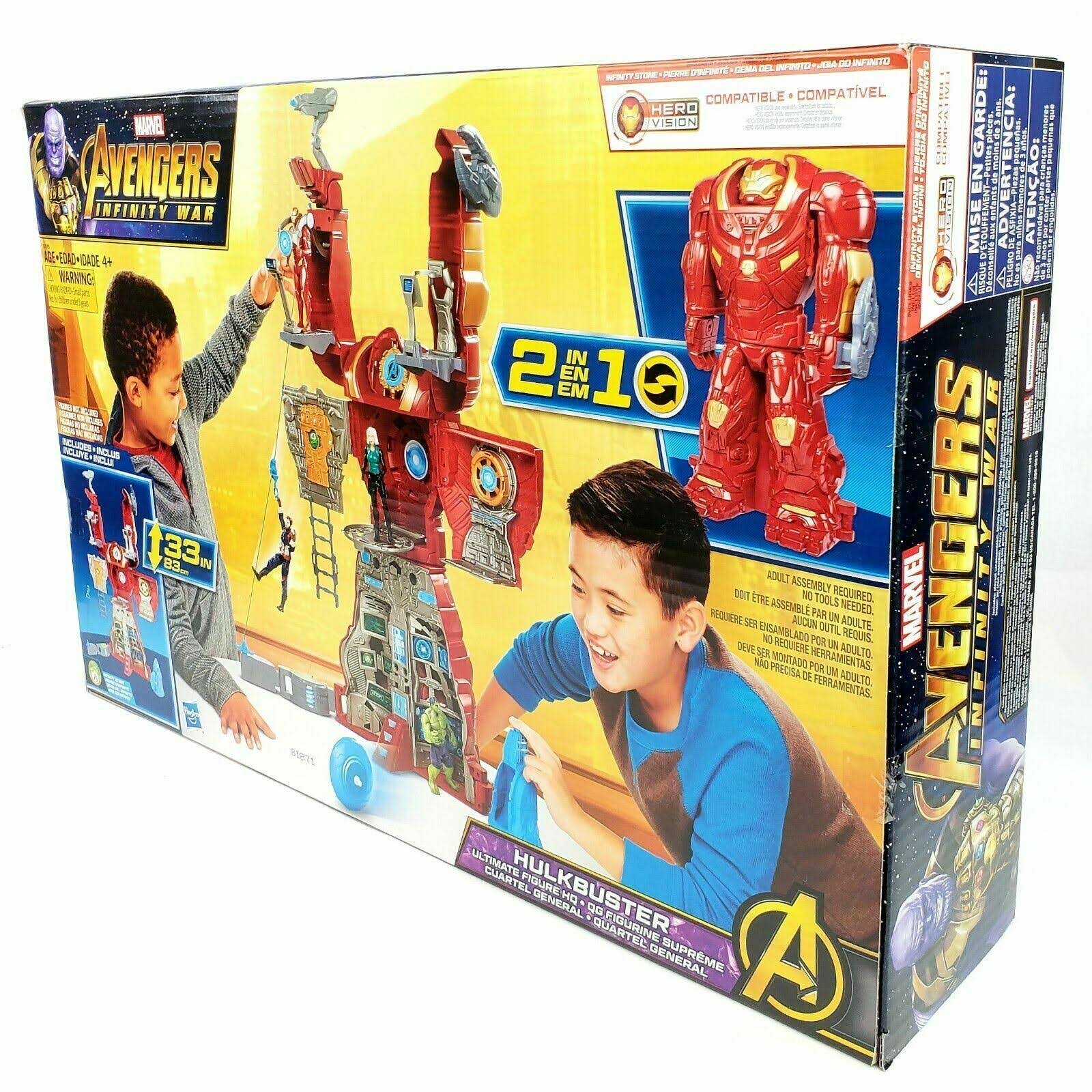Hasbro Marvel Avengers Infinity War Hulkbuster Ultimate Figure Playset with Target Tower & Roto-Blade Launcher