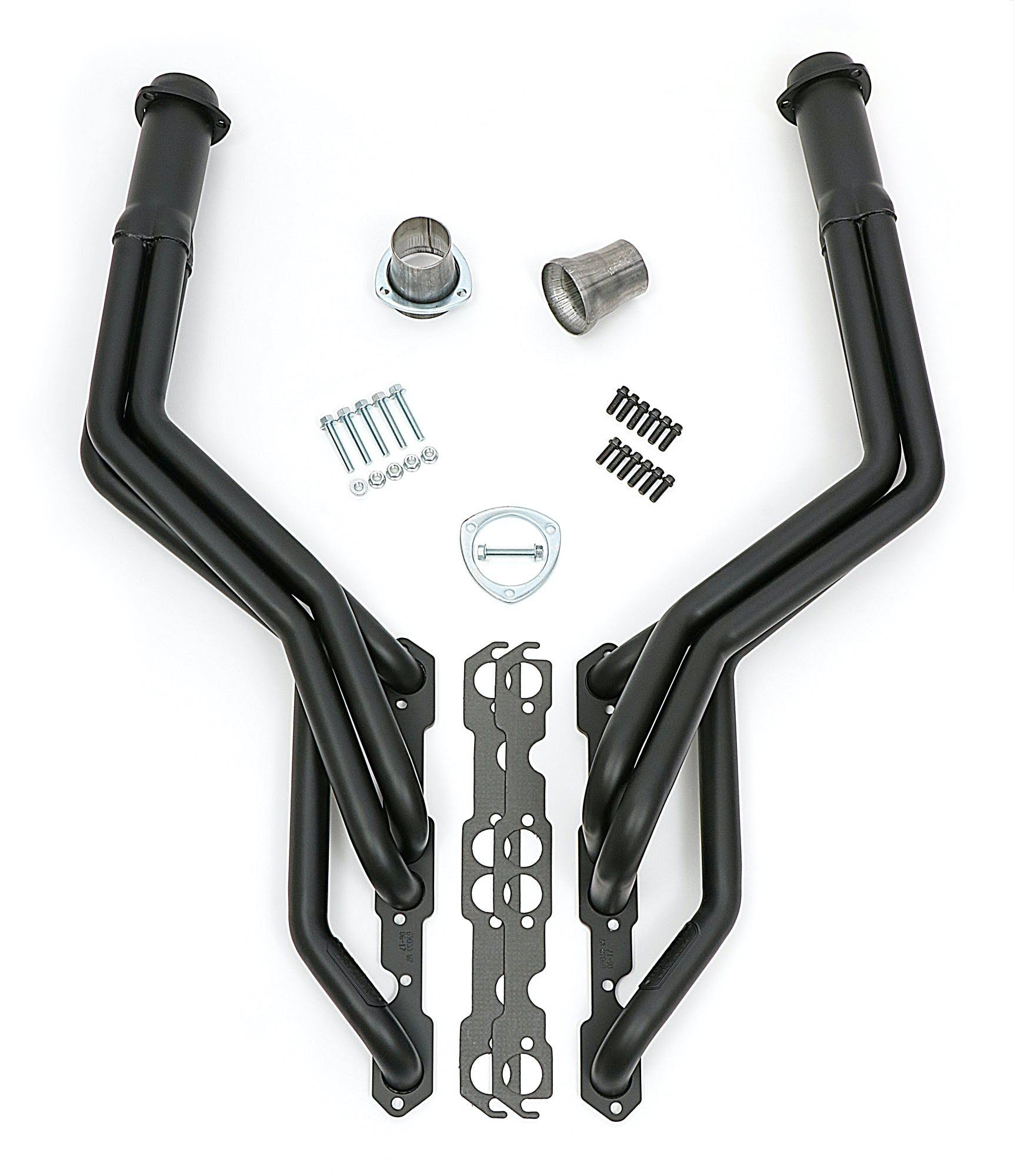 Hedman Hedders 69033 Long Tube Headers for Chevy/GMC S10 SBC Swap, Black Maxx