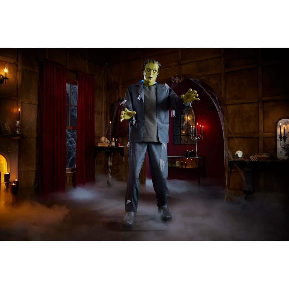 Home Accents 7 ft. Animated LED Frankenstein's Monster Halloween Decoration