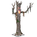 Home Accents 9 ft Giant LED Murderous Maple Tree with Color-Changing Lights for Halloween