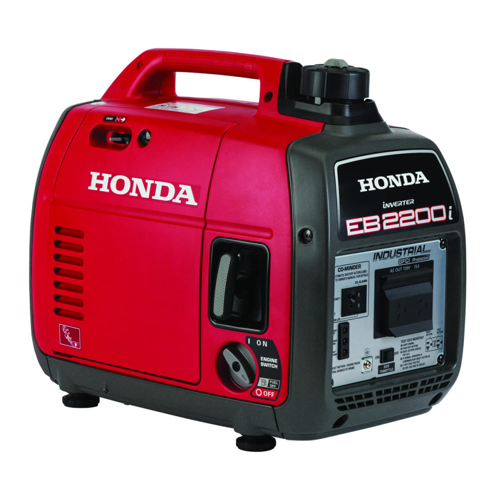 Honda EB2200ITAN Industrial Gas Generator 2200W with CO Minder, GXR120 Engine, Portable, Quiet, Fuel Efficient