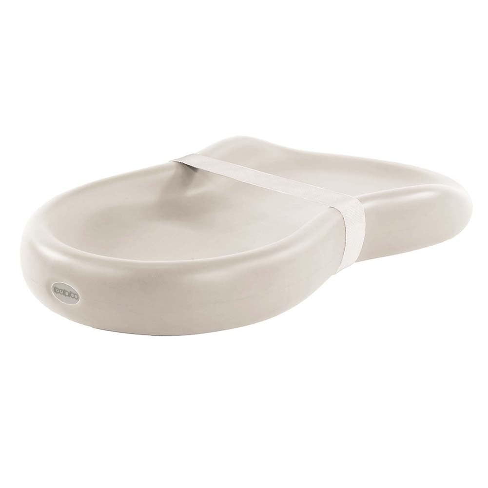 Keekaroo Peanut Changer Vanilla - USA-Made Fluid-Resistant Foam Changing Pad, Easy-to-Clean, JPMA 2.0 Certified