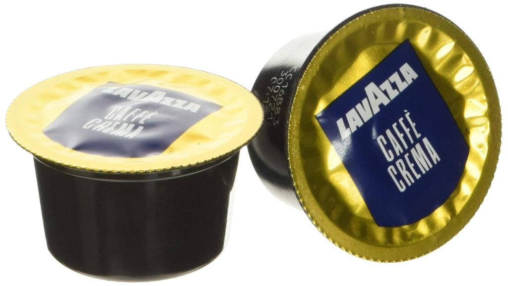 Lavazza Blue Caffe Crema Espresso Capsules, 100% Arabica, 100 Count, Italian Roast