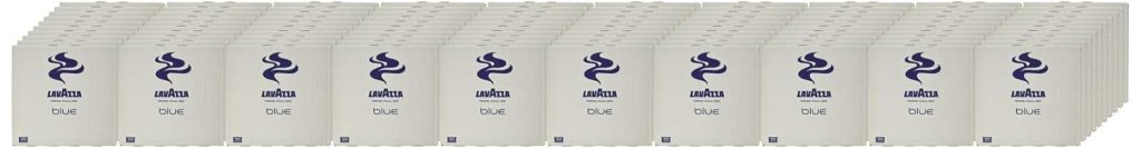 Lavazza Blue Caffe Crema Espresso Capsules, 100% Arabica, 100 Count, Italian Roast