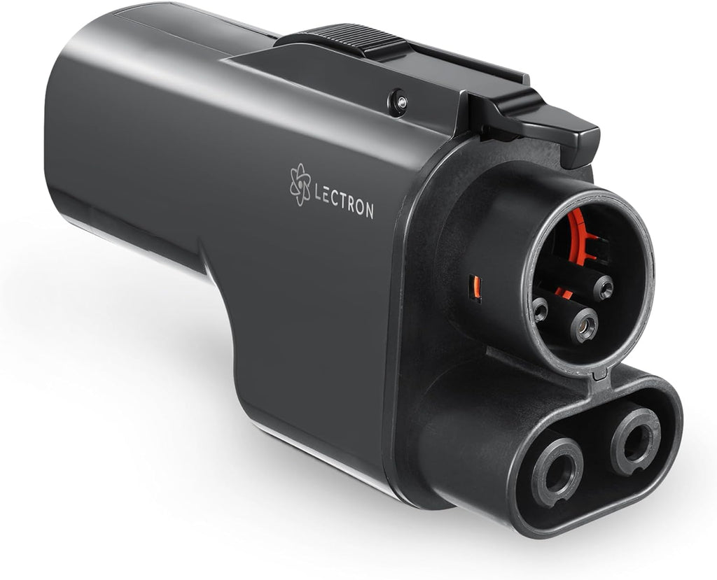 Lectron Vortex NACS to CCS1 EV Adapter 500A/1000V for Tesla Supercharger Compatibility
