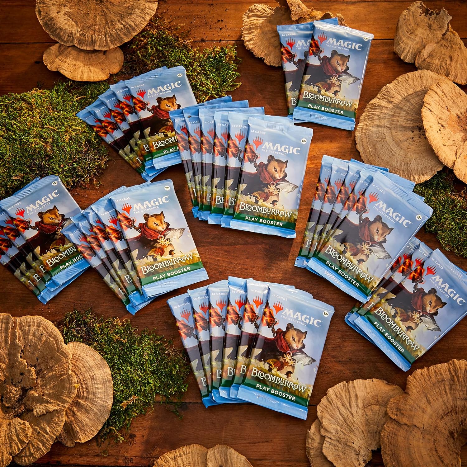 Magic: The Gathering Bloomburrow Play Booster Box - 36 Packs, 504 Cards, Includes Foil & Art Cards, Multiple Rares Possible