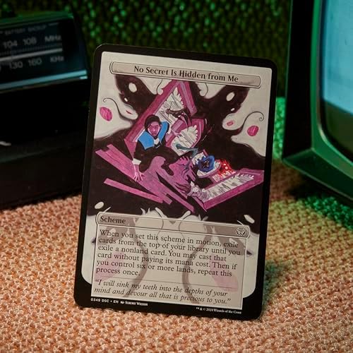 Magic: The Gathering Duskmourn Commander Deck - House of Horror, 100-Card Set with Foil Legends & Archenemy Schemes