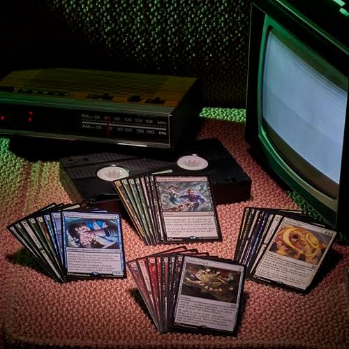 Magic: The Gathering Duskmourn Commander Deck Bundle - 4 Decks, 100 Cards Each, Foil Legendary Creatures, Strategic Multiplayer Play