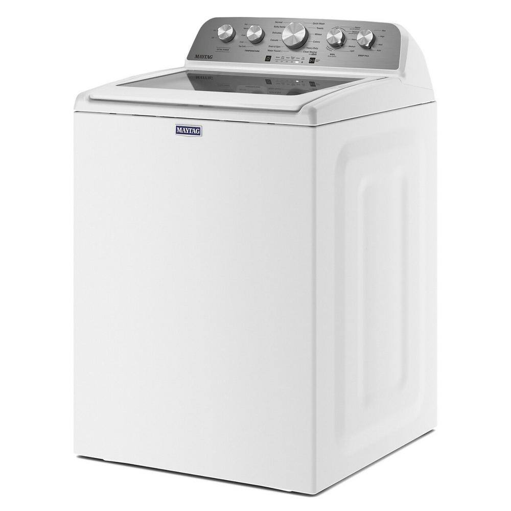 Maytag 4.8 cu. ft. Top Load Washer with Extra Power Boost, White - MVW5430MW
