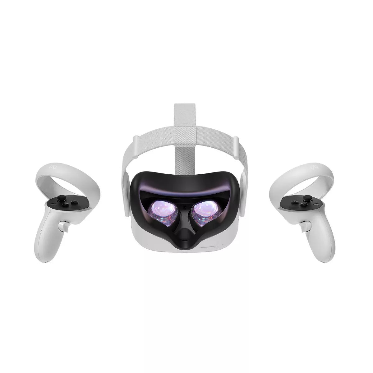 Meta Quest 2 VR Headset 128GB - Wireless, High-Res Display, 3D Audio, Hand Tracking, Haptic Feedback, 350+ Titles