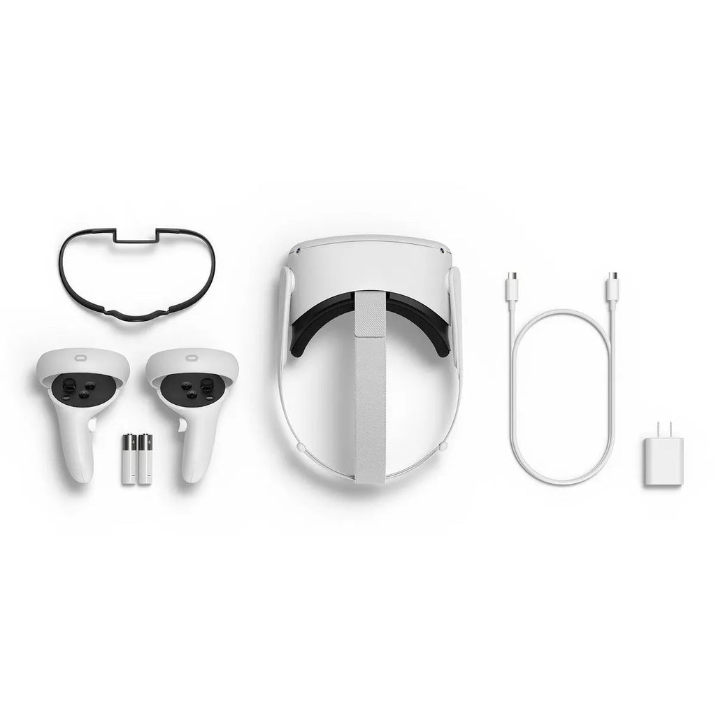 Meta Quest 2 VR Headset 256GB - All-In-One, Wireless, High-Resolution, Refurbished