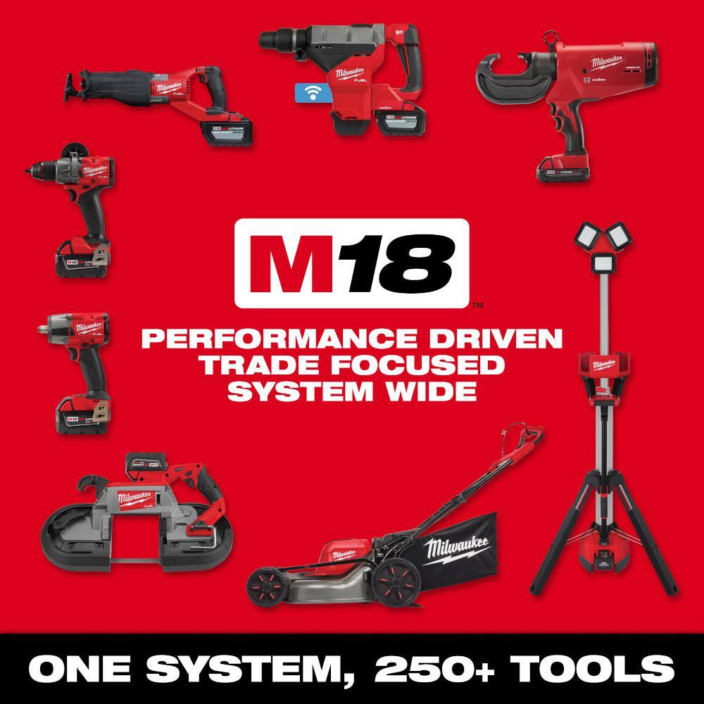 Milwaukee M18 FUEL 18V Brushless 1/2" Cordless Impact Wrench with 6.0Ah Battery