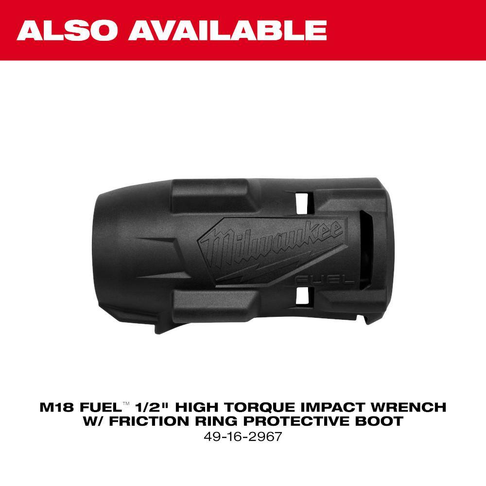 Milwaukee M18 FUEL 18V Brushless 1/2" Cordless Impact Wrench with 6.0Ah Battery
