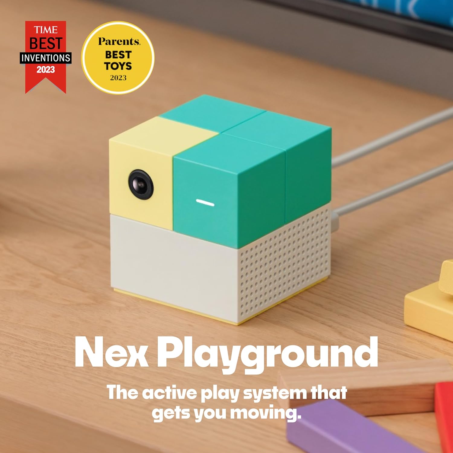Nex Playground Game System - AI-Powered Motion Tracking Console for Family Fun & Fitness