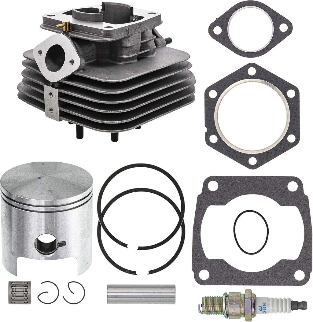 NICHE Cylinder Piston Gasket Kit for Polaris Trail Blazer Xplorer 250 Sport 400L Sportsman 90 (1985-2006)