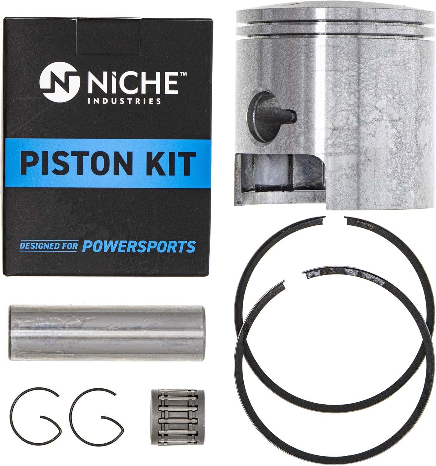 NICHE Cylinder Piston Gasket Kit for Polaris Trail Blazer Xplorer 250 Sport 400L Sportsman 90 (1985-2006)
