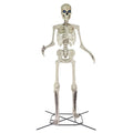 Home Accents 12 ft. Giant Skeleton with LifeEyes - Halloween Decoration