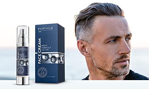 Particle Men's 6-in-1 Anti-Aging Face Cream, 1.7 oz - Wrinkle, Dark Spot & Eye Bag Treatment Moisturizer with Dead Sea Minerals