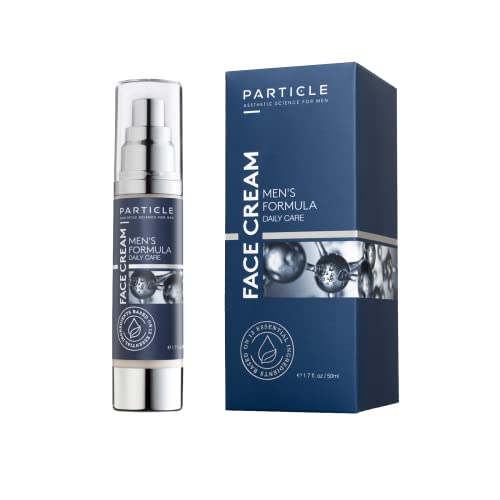 Particle Men's 6-in-1 Anti-Aging Face Cream, 1.7 oz - Wrinkle, Dark Spot & Eye Bag Treatment Moisturizer with Dead Sea Minerals