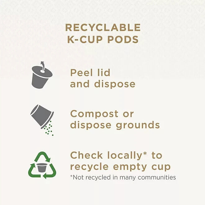 Peet's Coffee Decaf Dark Roast K-Cup Pods, House Blend, 75 Count - Rich, Spicy Flavor, Keurig Compatible