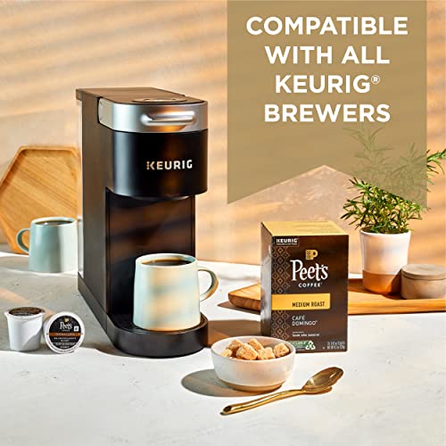 Peet's Coffee Decaf House Blend Dark Roast K-Cup Pods, 88 Count, Compatible with Keurig Brewers, 100% Arabica