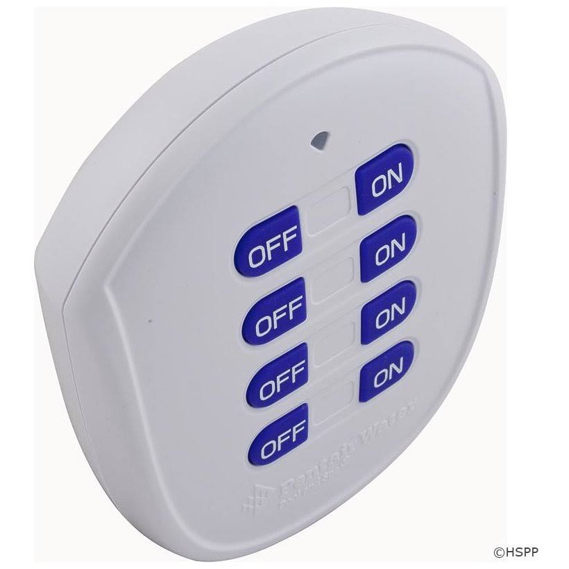 Pentair QuickTouch II Wireless Remote Kit 521209 - Water Resistant, Easy Use with Large Buttons, Extended Range