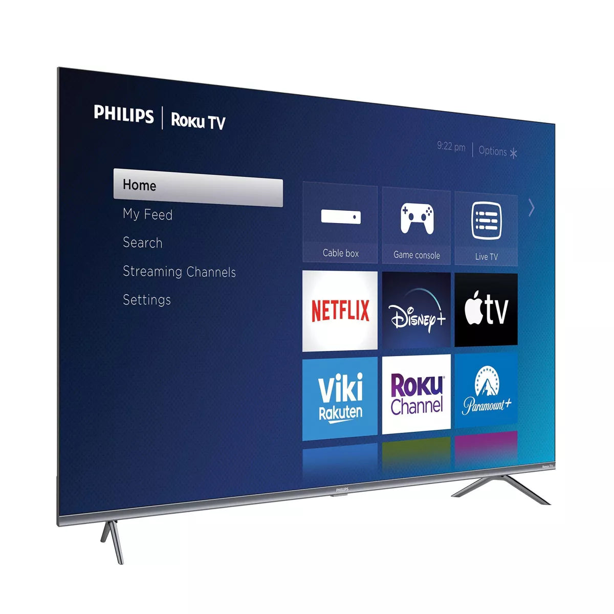 Philips 55" 4K QLED Roku Smart TV with Dolby Vision & HDR10