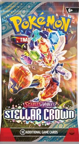PokÃ©mon TCG: Scarlet & Violet Stellar Crown Booster Box - 36 Packs, 170+ Cards, Legendary PokÃ©mon