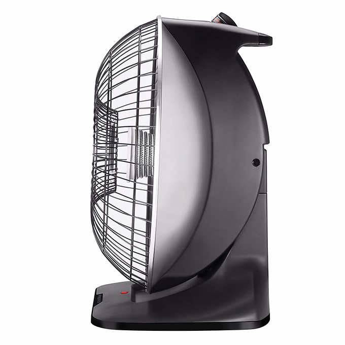 Presto HeatDish Plus 1000W Parabolic Heater with Adjustable Tilt, Energy-Efficient