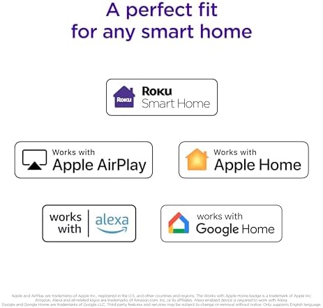 Roku Streaming Stick 4K - Portable 4K/HDR/Dolby Vision Streaming Device with Voice Remote & Long-Range Wi-Fi