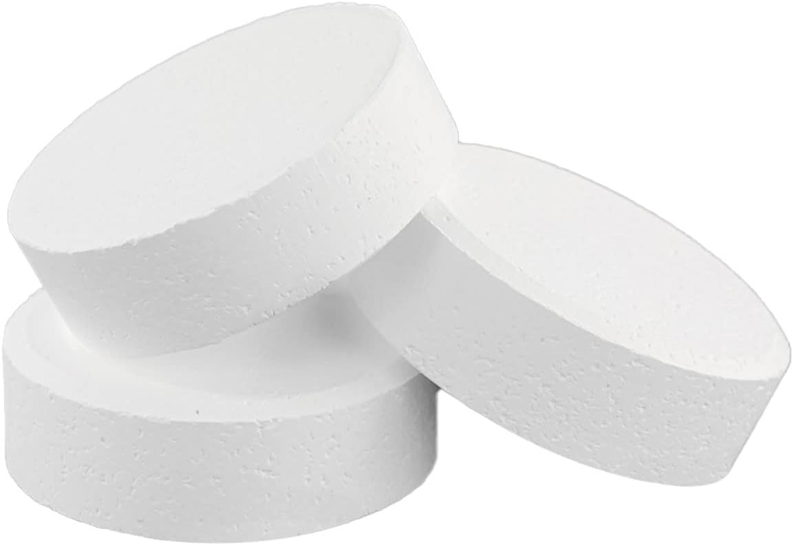 Rx Clear 3" Stabilized Chlorine Tablets 50 lbs - Long-Lasting, UV-Protected Pool Sanitizer