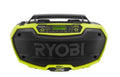 Ryobi One+ P746 18V Bluetooth Radio with Dual Power & USB Charging
