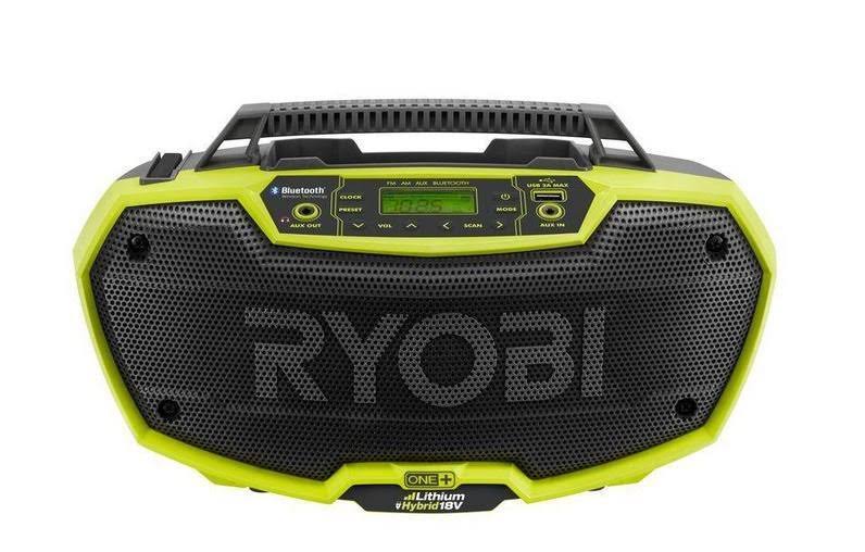 Ryobi One+ P746 18V Dual Power Bluetooth Radio
