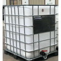 Schutz 330 Gallon Food Grade IBC Water Container - Polyethylene, Used, Ideal for Drinking & Rainwater Harvesting