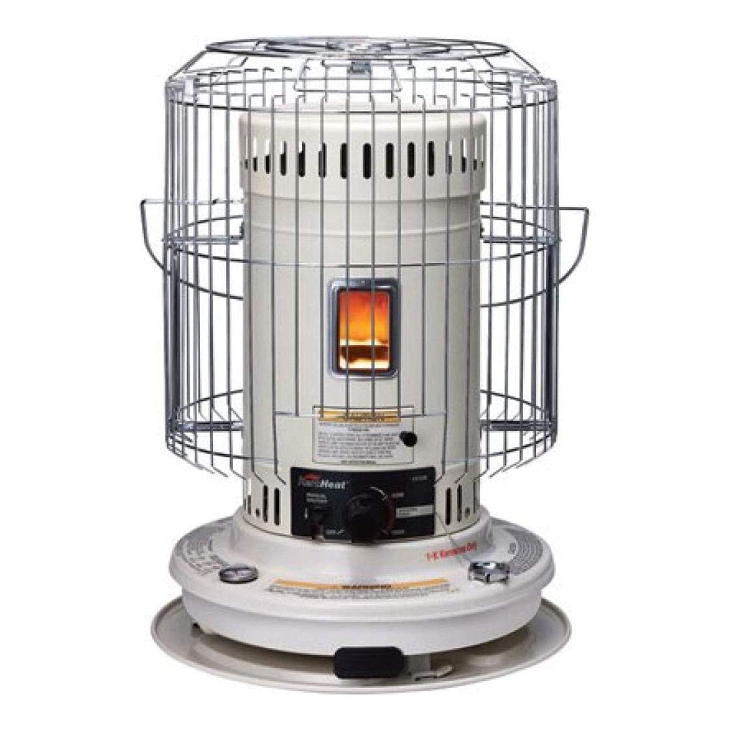 Sengoku HeatMate 23,000 BTU Portable Kerosene Heater for 1000 Sq Ft, White