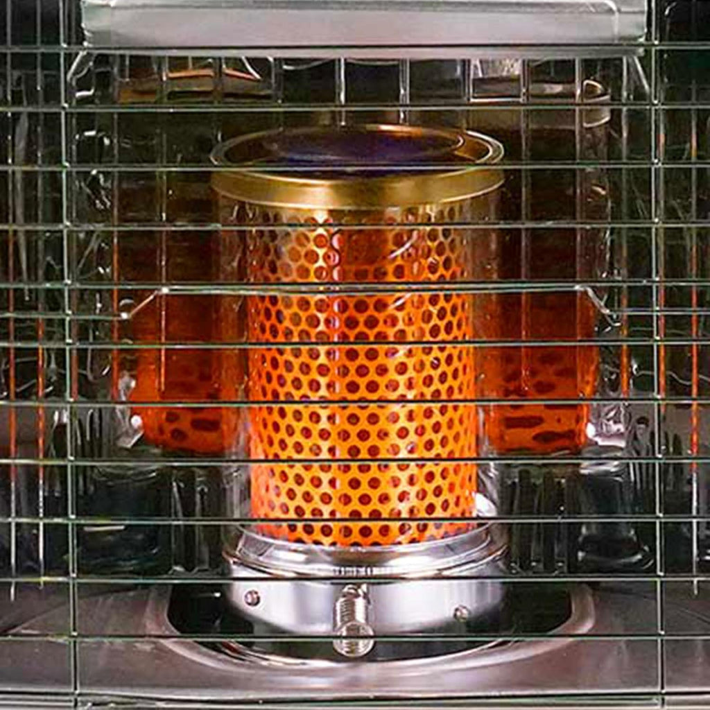 Sengoku KeroHeat 10,000 BTU Portable Kerosene Heater, Indoor/Outdoor, Automatic Safety Shut-Off, White