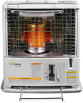 Sengoku KeroHeat 10,000 BTU Portable Kerosene Heater, Indoor/Outdoor, Automatic Safety Shut-Off, White