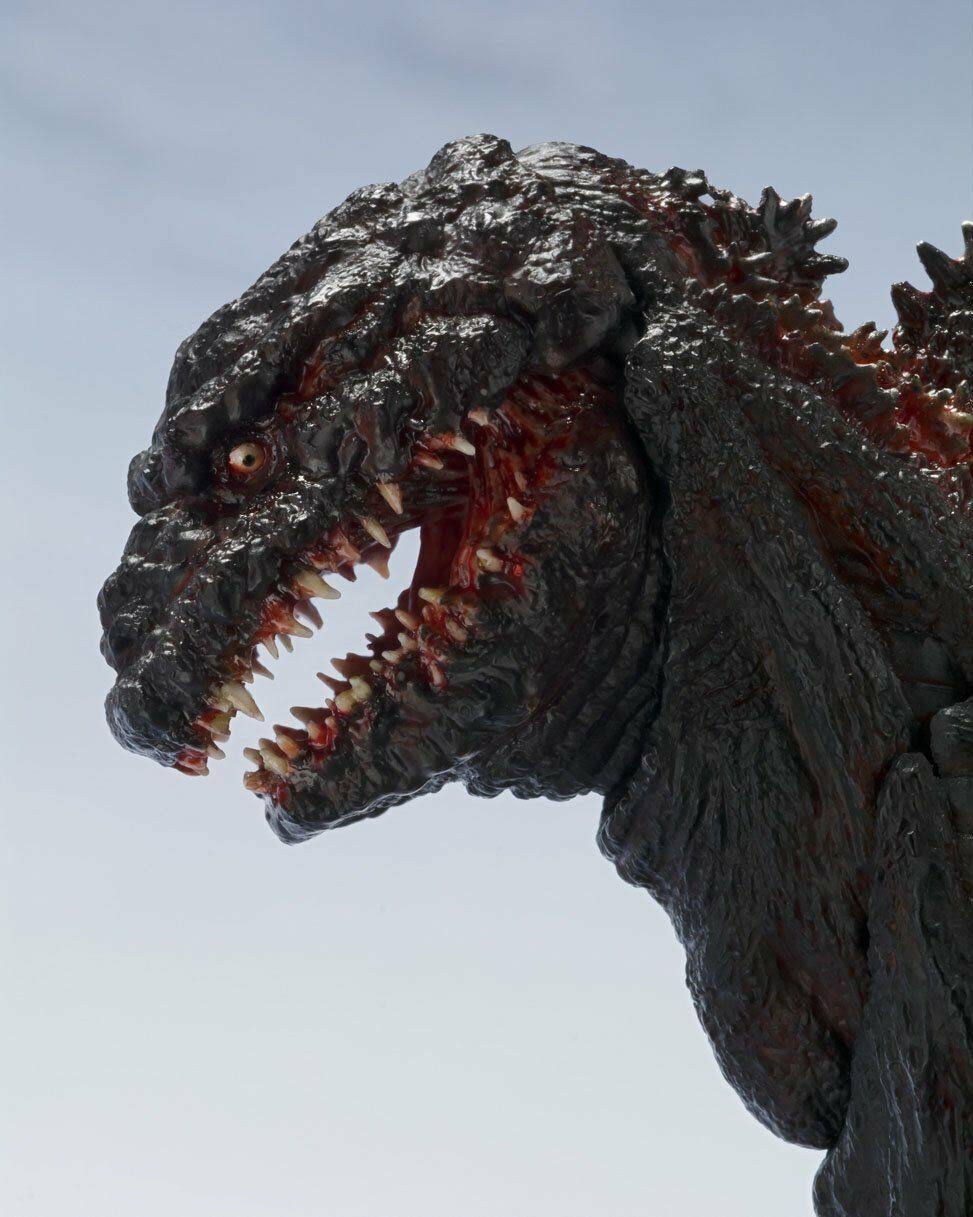 S.H.MonsterArts Shin Godzilla 2016 Action Figure - Detailed 3D Design