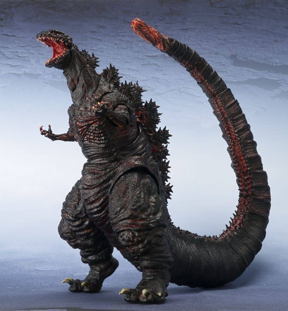 S.H.MonsterArts Shin Godzilla 2016 Action Figure - Detailed 3D Design