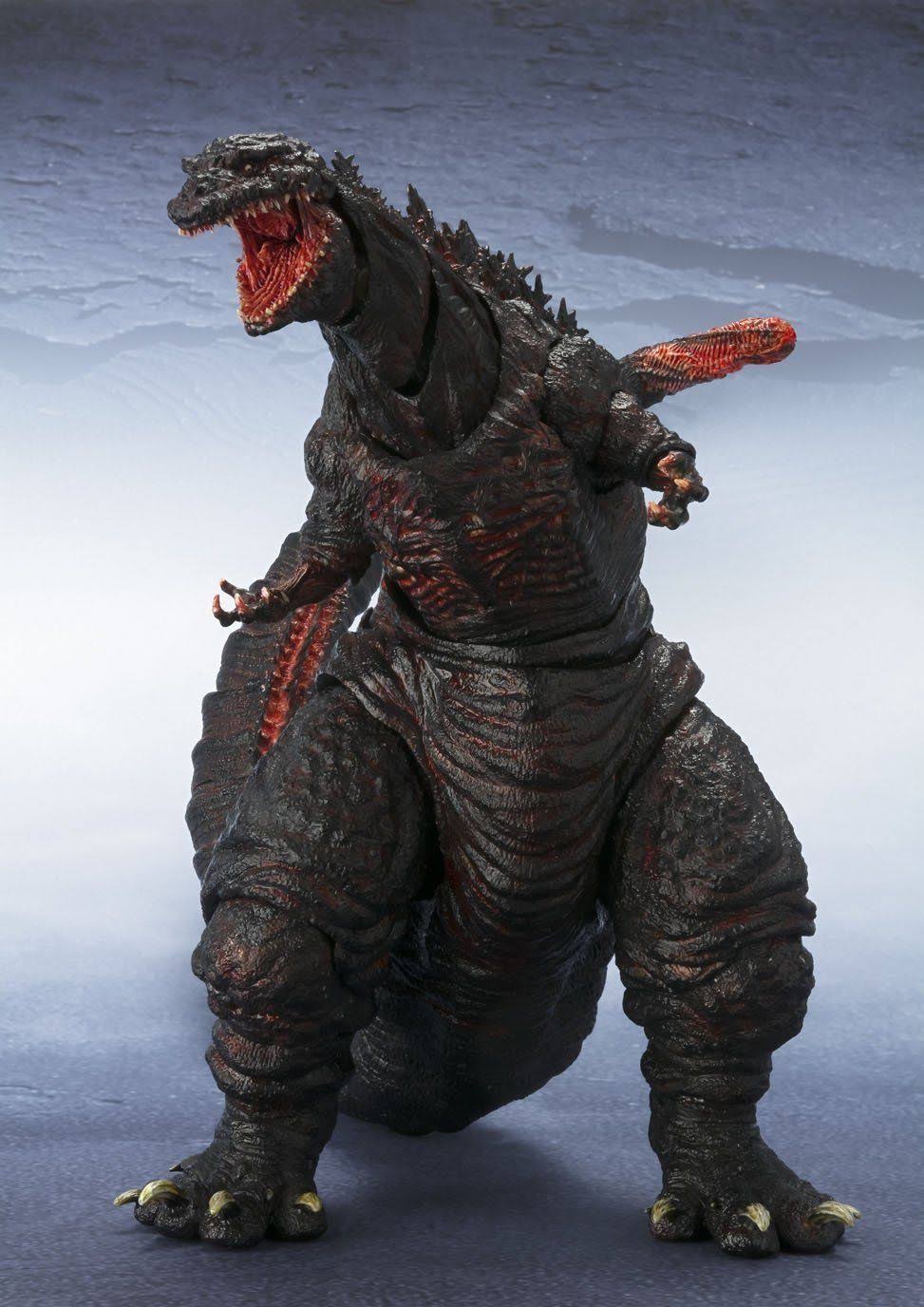 S.H.MonsterArts Shin Godzilla 2016 Action Figure - Detailed 3D Design
