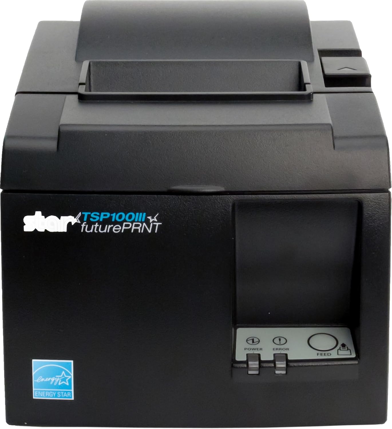 Star Micronics TSP143IIIBi Bluetooth Thermal Receipt Printer with Auto-cutter, Gray - Compatible with iOS, Android, Windows