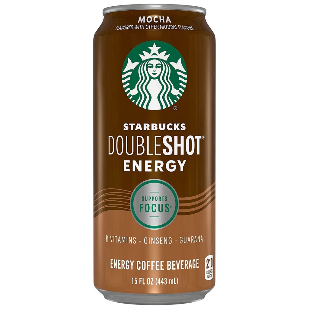 Starbucks Doubleshot Energy Mocha Espresso Coffee, 15 oz, 12 Pack