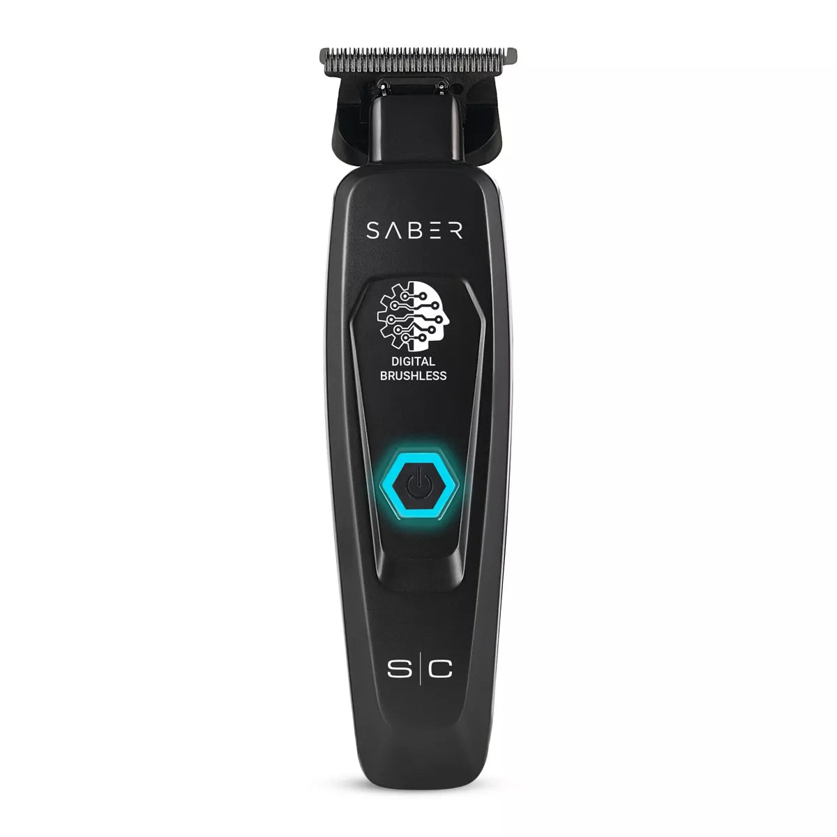 StyleCraft Saber Professional Cordless Hair Trimmer - Full Metal Body, Digital Brushless Motor, Adjustable Zero Gap Blade, 4-Hour Runtime
