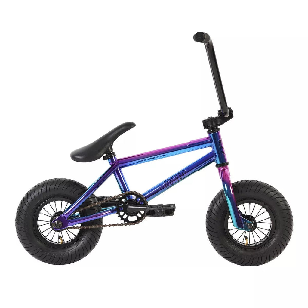 Sullivan Mini BMX Bike - Neo-Chrome Frame, 10" Wheels, 3" Tires, Kids 8+, 2-Year Warranty