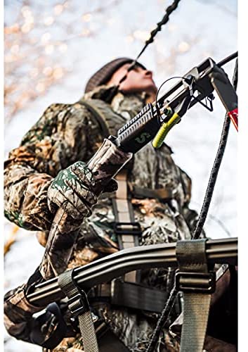 Summit Viper SD Climbing Treestand - Lightweight Aluminum, Foam-Padded Seat, 300 lbs Capacity, Safety Harness Included