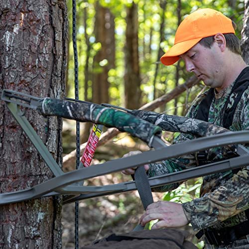 Summit Viper SD Climbing Treestand - Lightweight Aluminum, Foam-Padded Seat, 300 lbs Capacity, Safety Harness Included