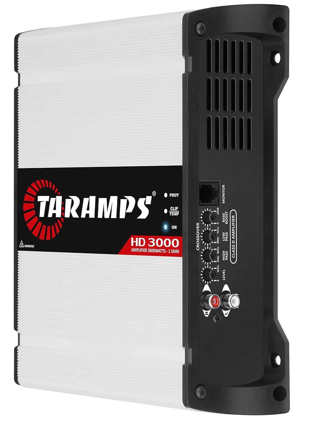 Taramps HD 3000 1-Channel 3000W RMS Full Range Class D Car Amplifier with LED Monitor and Crossover