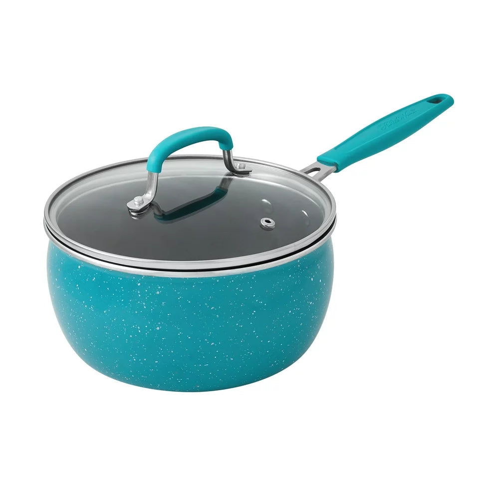 The Pioneer Woman 38-Piece Cookware Set, Teal, Floral Design, Complete Kitchen Solution